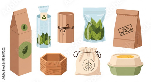 Eco friendly packaging solutions with biodegradable materials and recyclable containers for sustainable living