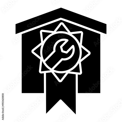 workstation Solid icon