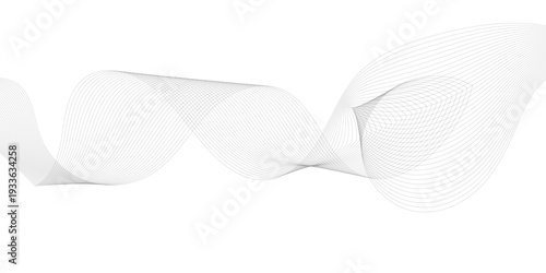 Abstract black smoky lines background with copy space. Vector illustration 
