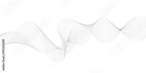 Black moire wave on white background