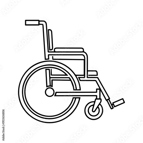 Simple Wheelchair Icon
