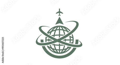 Global Travel and Transportation Industry Logo.