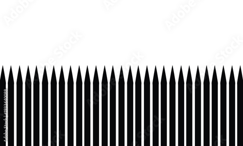 Diagonal vector speed lines in arrow form. Abstract shape. Geometric art. Design element for prints, web pages, social media, template, posters, monochrome backgrounds and pattern
