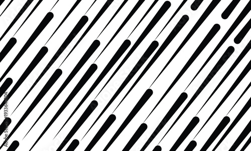 Sharp diagonal lines with a halftone japanese texture create a sense of extreme speed. These geometric black and white rays offer a professional manga layout for hero strength and action scenes.