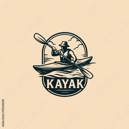 Kayak logo design