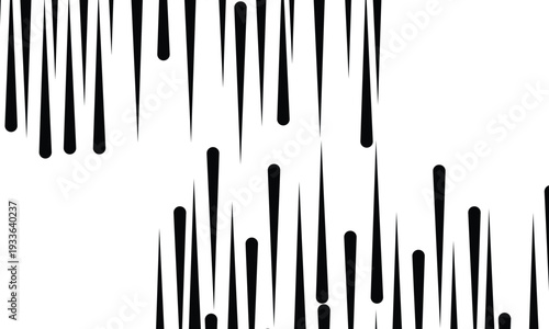 Abstract black diagonal stripes vector illustration