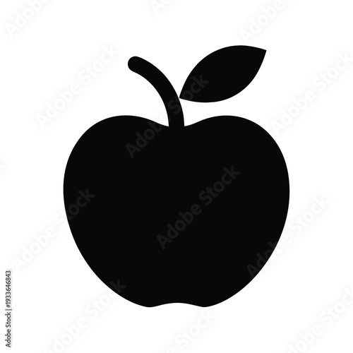 Apple Icon Vector Illustration