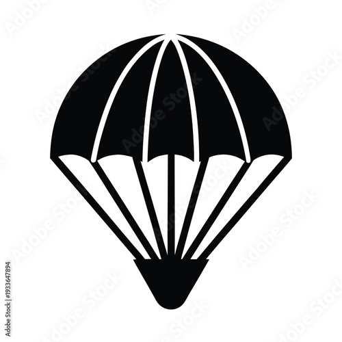 Parachute Icon Vector Illustration