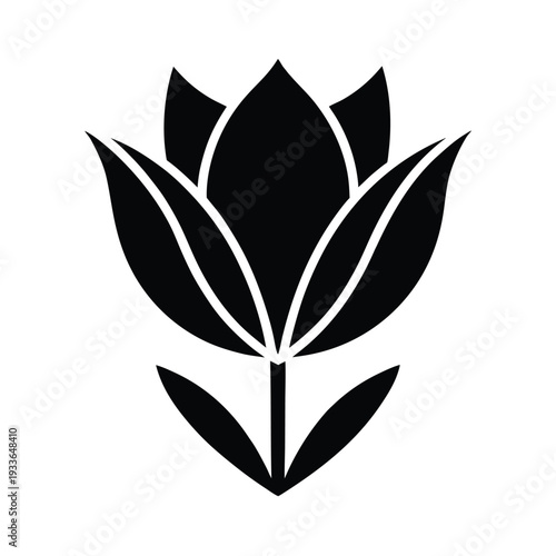 Tulip Icon Vector Illustration