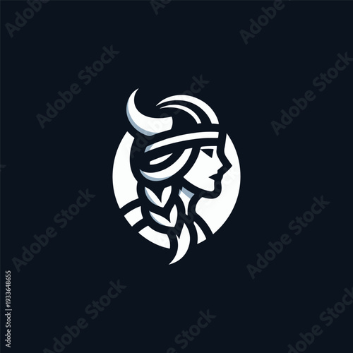 Viking Girl Logo