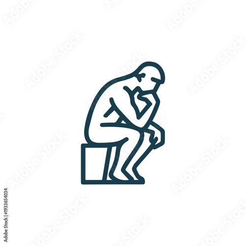 Thinker Philosopher Logo