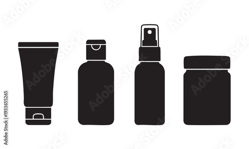 Skincare and Beauty Tube Set - Cream, Lotion, and Mist