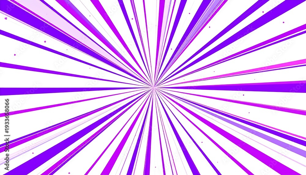 Obraz premium A purple and pink burst of lines radiating from a central point
