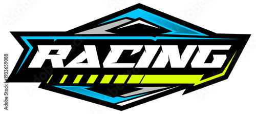 A vector illustration of a happy New Year website design banner featuring a cinema film clapper board and business arrow icon concept on a black background