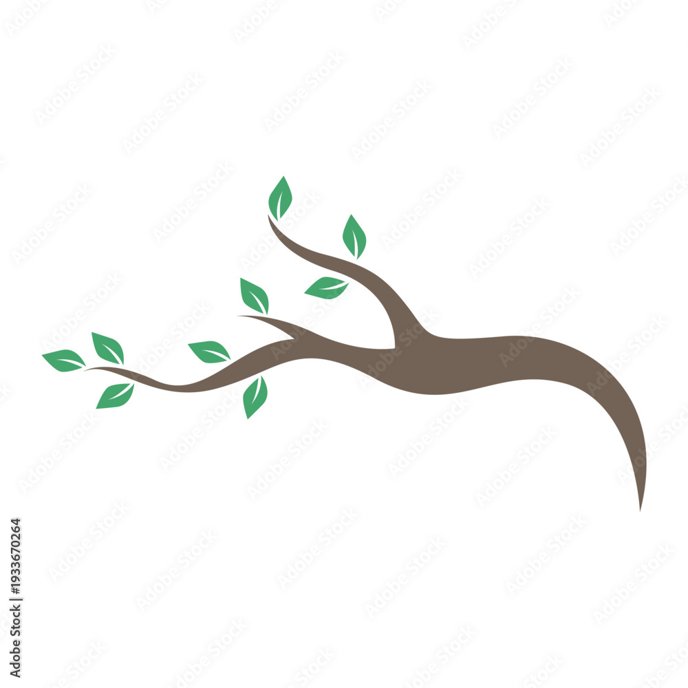 Fototapeta premium Branch icon images design
