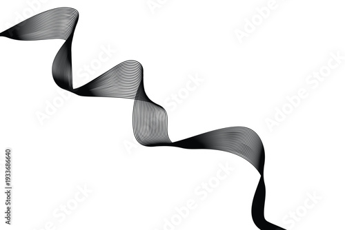 ribbon on white background