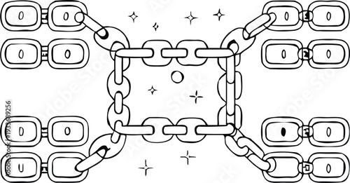 Wi-Fi Router Line Art Icon Set – Wireless Internet Technology Silhouette Illustration