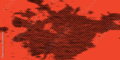 Halftone background vector, abstract background design with two tone pattern and copy space for editing your content