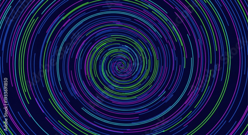 Abstract Swirl Pattern with Vibrant Colors and Texture.