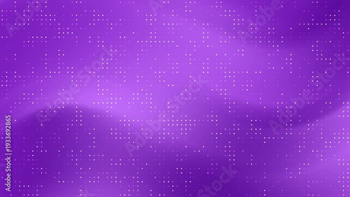 Wallpaper Mural Seamless purple wavy background with glowing digital data grid dots and light transitions Torontodigital.ca