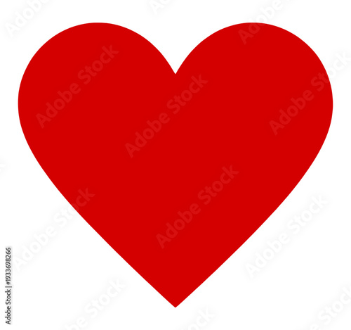 Free Download Red Filled Heart UI Icon for App UI - GFXLoad