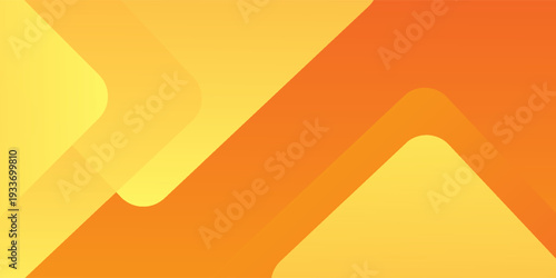 Abstract orange and yellow geometric background. Dynamic shapes composition. Cool background design for posters. Vector illustration