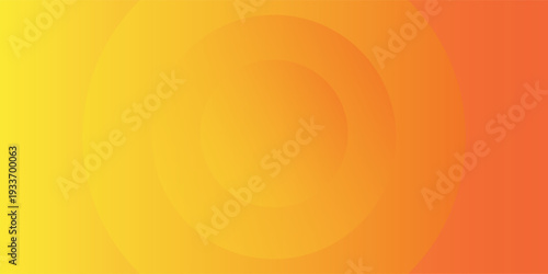 Abstract orange background with circles. Vector illustration