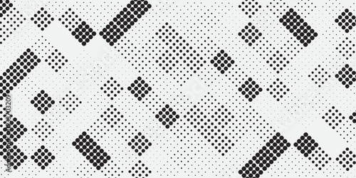 Halftone dotted background. Halftone effect pattern. Circle dots isolated on the white background.