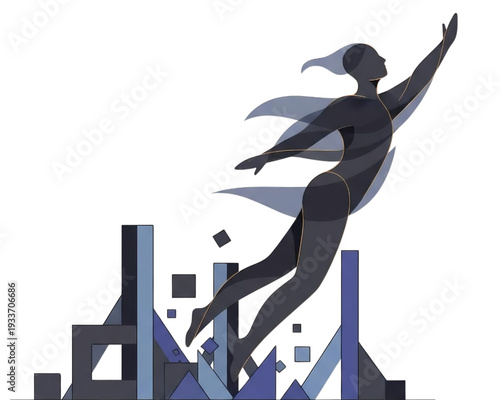 Global Business Network and World Map Connections