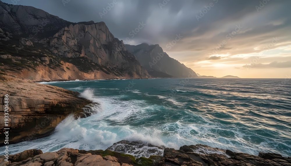 Obraz premium sunset over the sea