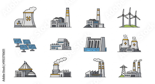 Various Industrial Buildings and Facilities.