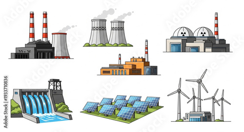 Various Industrial Power Generation Facilities.