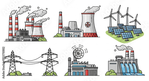Various Industrial Power Generation Facilities.