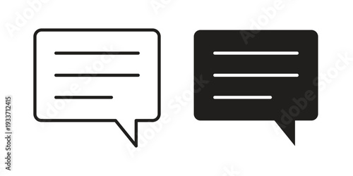 Text icon illustration isolated on White background, Vector icon Eps10.