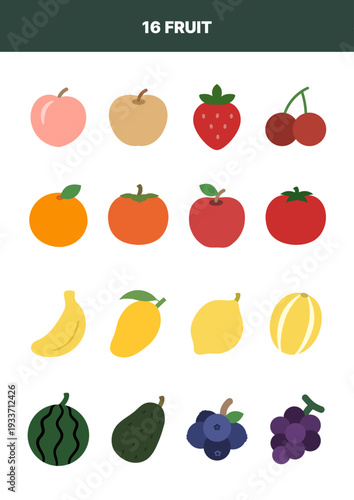 Simple Fresh Seasonal fruit 과일