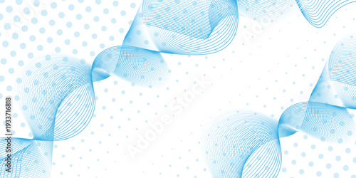 Abstract curve technology lien waves. Background lines wave abstract stripe design. White background, mesh abstract, vector blurred soft blend color background .