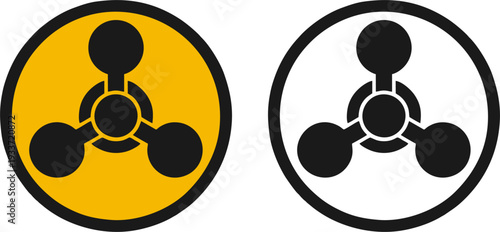 Biohazard Chemical Danger Warning Sign