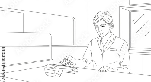 Woman Preparing Food in Kitchen.