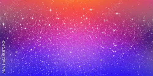 Gradient rainbow glitter background vector design in eps 10