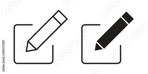 Post icon on white background. Simple vector illustration for graphic and web design