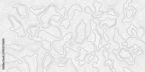 Minimalist Geographic Contour Lines Background with Subtle Layered Depth
Mountain Landscape Relief Pattern for Modern Interior and Textile Design