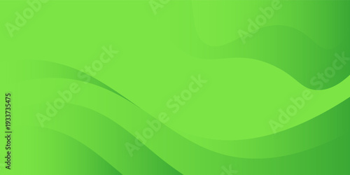 Abstract liquid background with green gradient. Dynamic shape composition. eps10 vector