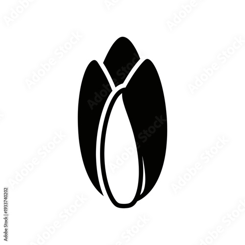 Elegant black infinity loop icon on clean white background, symbolizing endless possibilities and timeless design for branding and digital use.