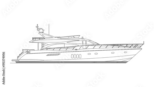 Yacht illustration