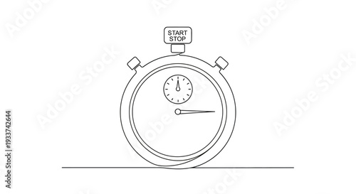 Stopwatch Icon, Timer, Countdown, Time Measurement, Start Stop Button, Clock.