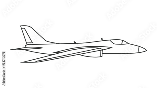 Aeroplane's Precise Blueprint: A stark, linear representation of an aircraft, showcasing its aerodynamic form and intricate engineering.