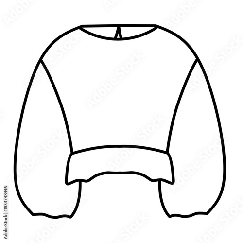 Clothes icon vector
