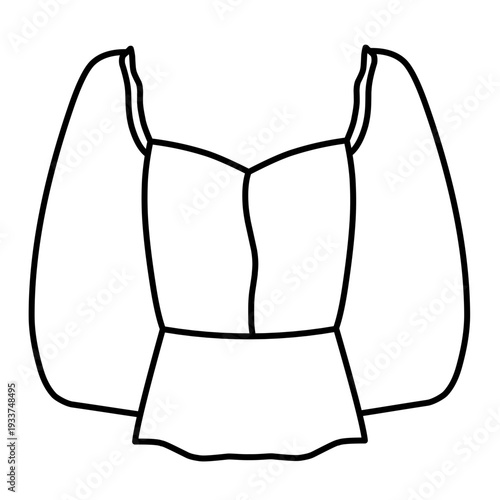 Clothes icon vector
