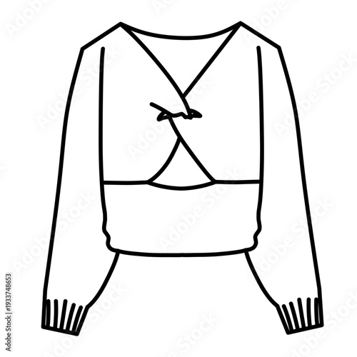 Clothes icon vector