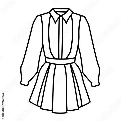 Clothes icon vector
